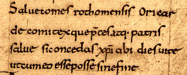 Verse 17, Clermont-Ferrand, MS 240, folio 45., col. 3.